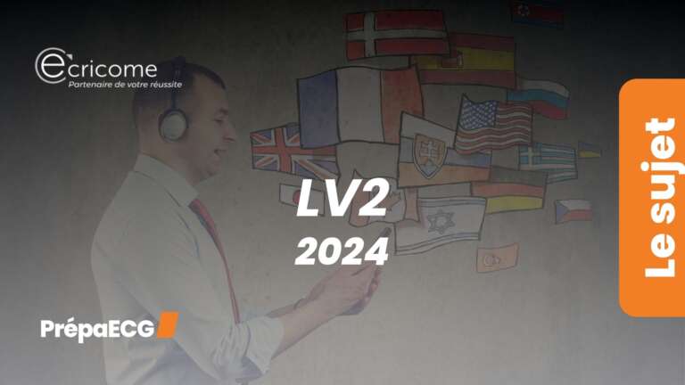 LV2 ELVi – Sujets 2024