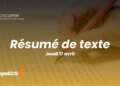 Résumé de texte ECRICOME 2025 - Analyse du sujet
