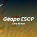 Géopo ESCP BCE 2025 - Analyse du sujet