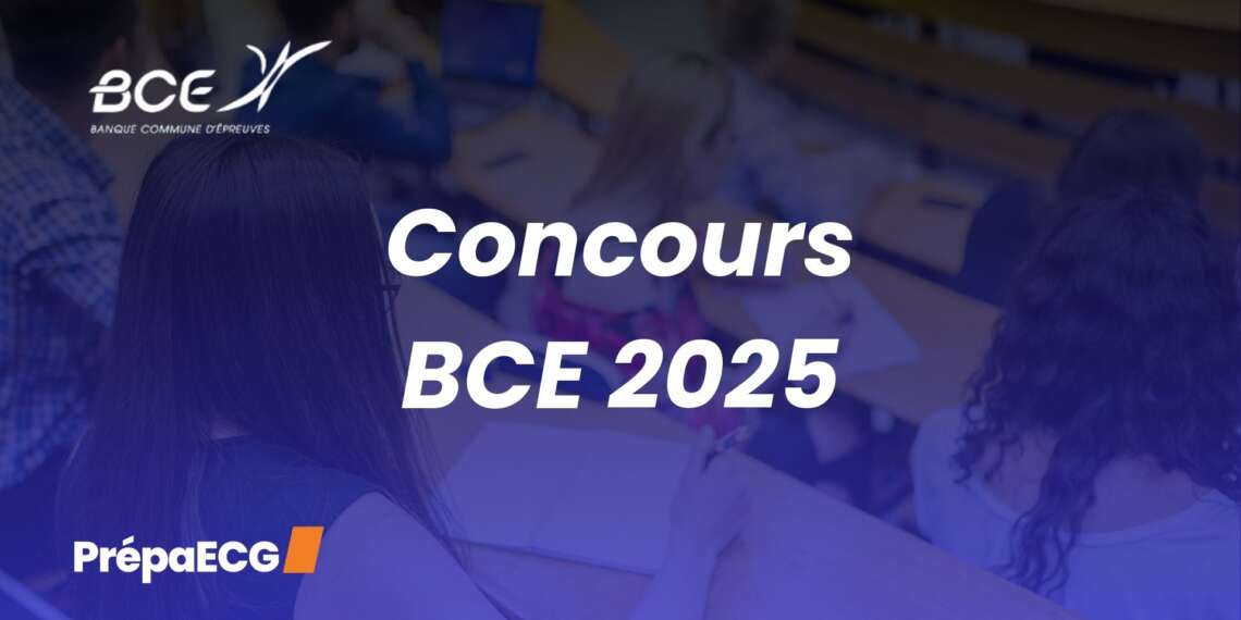 Concours BCE 2025