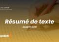 Résumé de texte Ecricome 2025 - Sujet