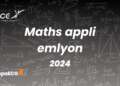 Maths appliquées emlyon - Sujet 2024