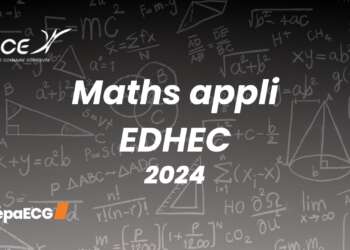 Maths appliquées EDHEC - Sujet 2024