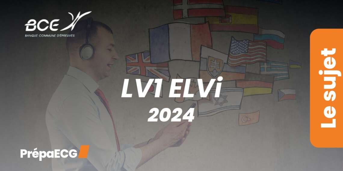 LV1 ELVi - Sujet 2024