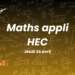 Maths appliquées HEC BCE 2025 - Analyse du sujet