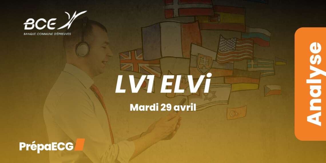 LV1 espagnol ELVi 2025 - Analyse du sujet