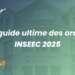 Oraux INSEEC 2025