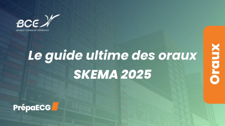 Le guide ultime des oraux SKEMA 2025