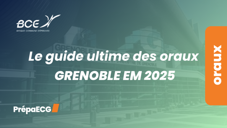 Le guide ultime des oraux GEM 2025
