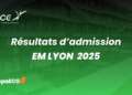 Résultats admission EmLyon 2025