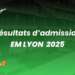 Résultats admission EmLyon 2025