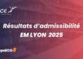 Résultats d'admissibilité EM Lyon 2025