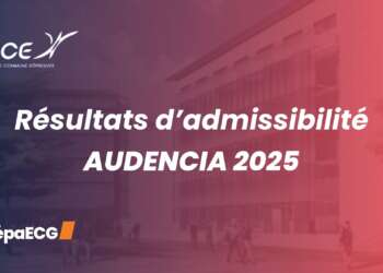 Résultats d'admissibilité AUDENCIA 2025