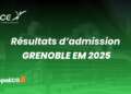 Résultats admission GEM 2025