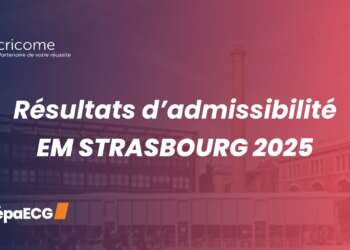 Résultats d'admissibilité EM Strasbourg 2025