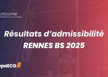 Résultats d'admissibilité Rennes BS 2025
