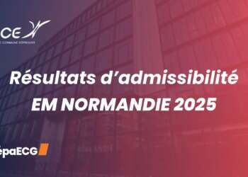 Résultats d'admissibilité EM Normandie 2025