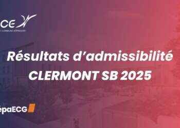 Résultats d'admissibilité Clermont SB 2025