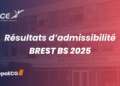 Résultats d'admissibilité Brest BS 2025