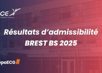 Résultats d'admissibilité Brest BS 2025