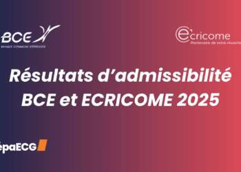 Résultat d'admissibilité BCE et Ecricome 2025