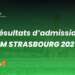 Résultat admission EM Strasbourg 2025