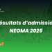 Résultats admission Neoma 2025