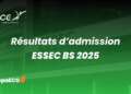 Résultats d’admission ESSEC 2025