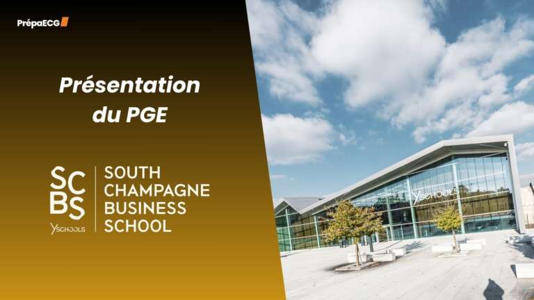 Tout savoir sur les oraux et le PGE de SCBS en 2025