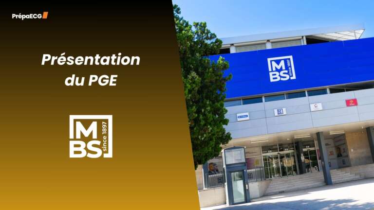 Tout savoir sur les oraux et le PGE MBS en 2025 !