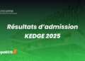 Résultats d'admission de KEDGE 2025