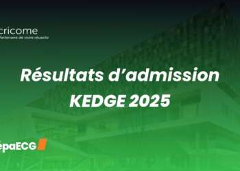 Résultats d'admission de KEDGE 2025