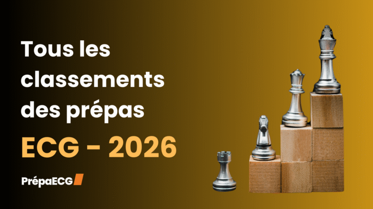 Classement Prépas ECG Appli/ESH 2026