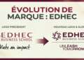 Nouveau logo de l’EDHEC : la marque évolue !