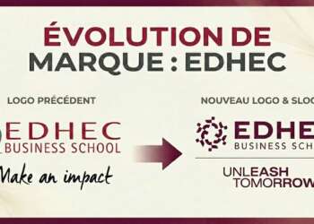Nouveau logo de l’EDHEC : la marque évolue !